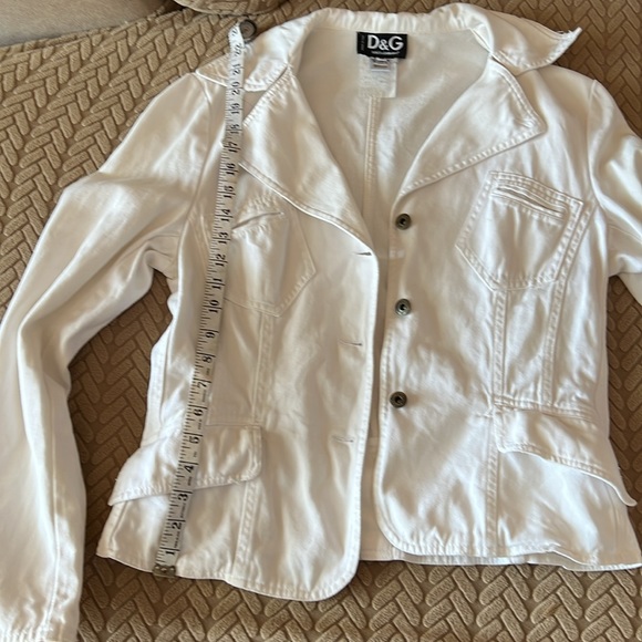 Dolce and Gabbana white Jean jacket - Picture 11 of 12
